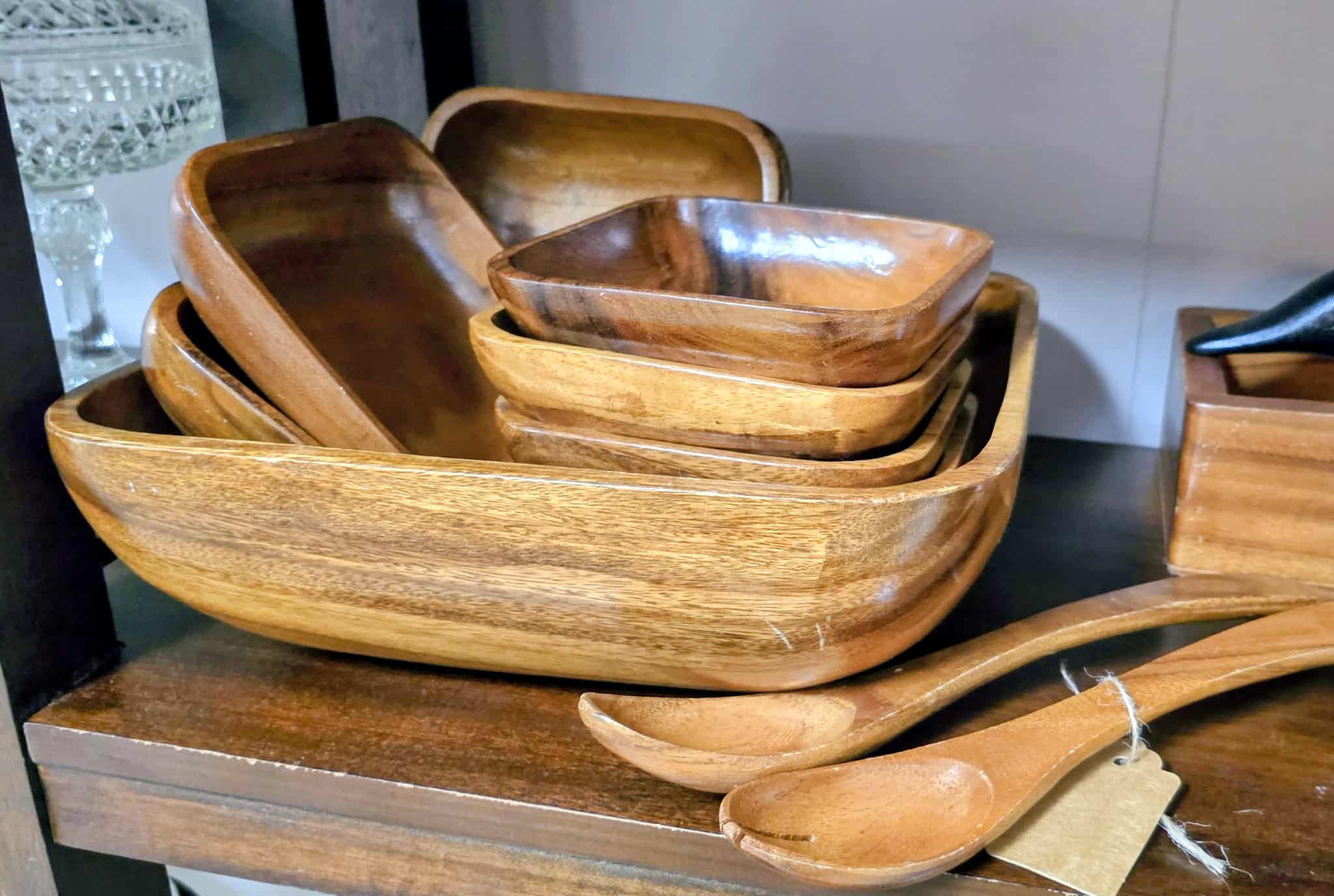 Wooden Bowls and Spoons
